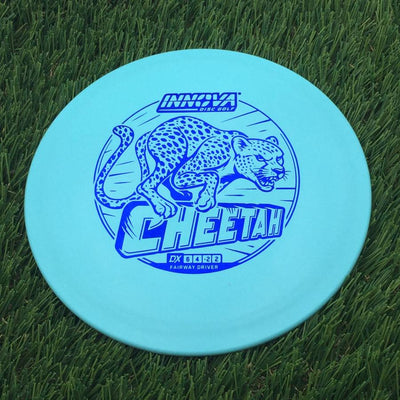 Innova DX Cheetah with Burst Logo Stock Stamp- 150.26 Blue