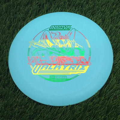 Innova DX Valkyrie with Burst Logo Stock Stamp- 174.93 Blue