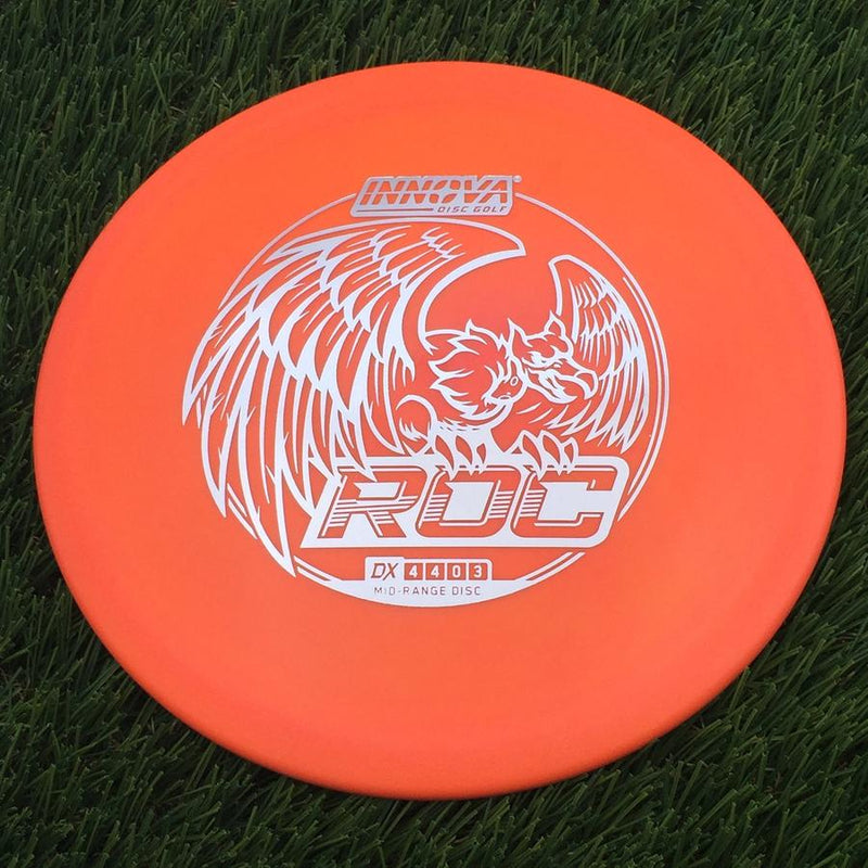 Innova DX Roc with Burst Logo Stock Stamp- 166.24 Orange