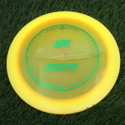 Innova Champion Blizzard Ape with Burst Logo Stock Stamp- 135.61 Yellow