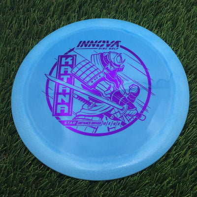 Innova Star Katana with Burst Logo Stock Stamp- 148.68 Blue