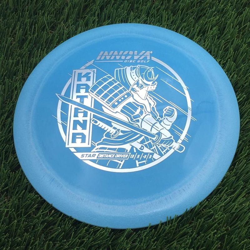 Innova Star Katana with Burst Logo Stock Stamp- 150.05 Blue