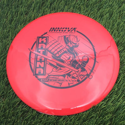 Innova Star Katana with Burst Logo Stock Stamp- 169.39 Red