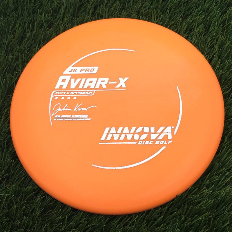 Innova Pro JK Aviar-x with Juliana Korver - 5 Time World Champion Stamp- 174.78 Orange