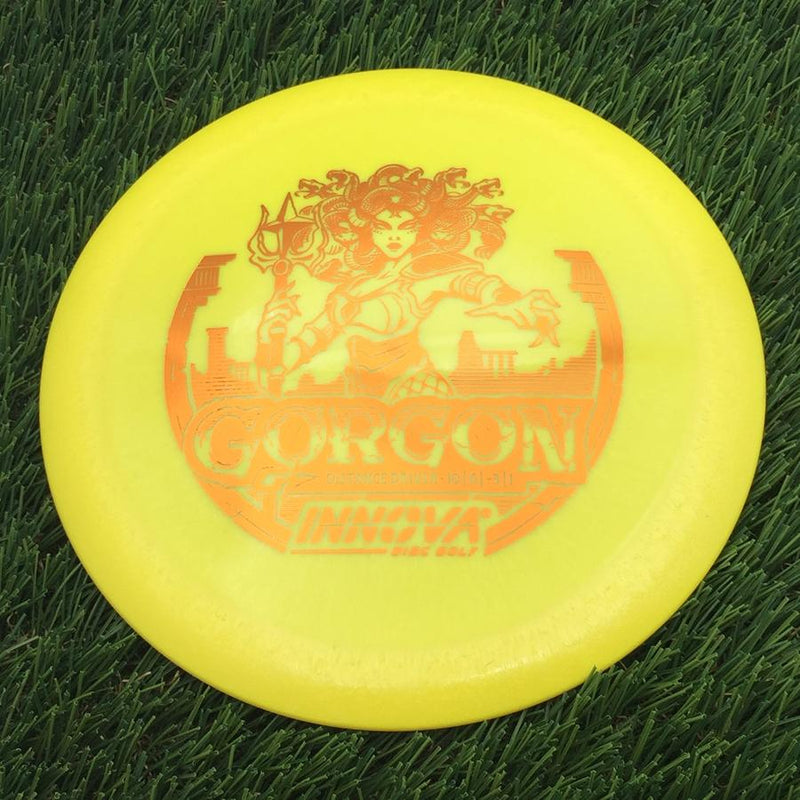 Innova Gstar Gorgon with Burst Logo Stock Stamp- 174.64 Yellow