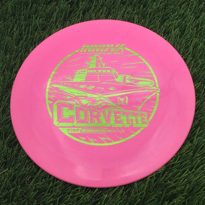 Innova Star Corvette with Burst Logo Stock Stamp- 138.4 Pink