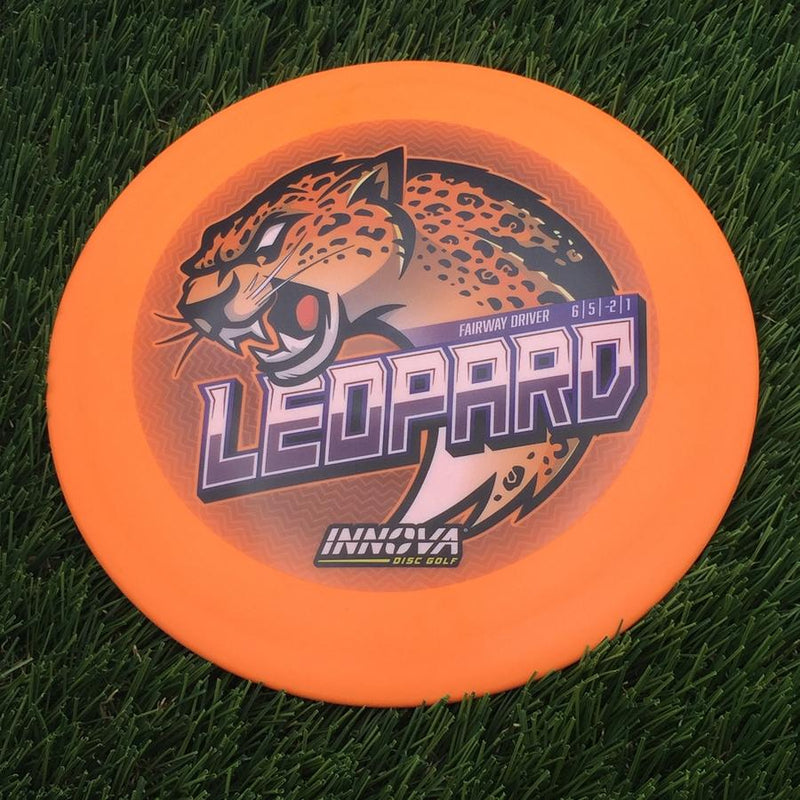 Innova DX Leopard with INNfuse Stock Stamp- 171.78 Orange