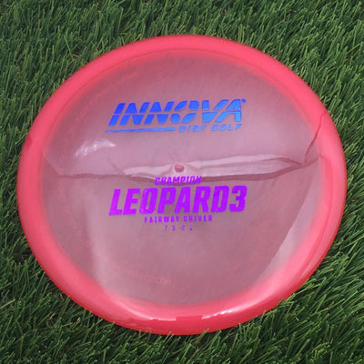 Innova Champion Leopard3 with Burst Logo Stock Stamp- 172.3 Red