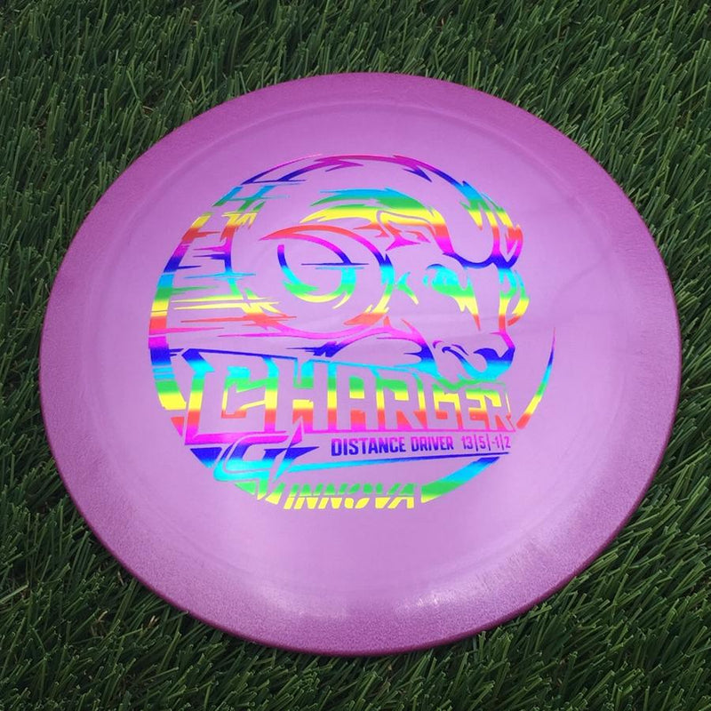 Innova Gstar Charger with Burst Logo Stock Stamp- 169.87 Purple