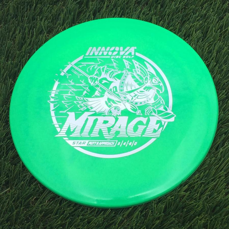 Innova Star Mirage with Burst Logo Stock Character Stamp- 157.02 Green
