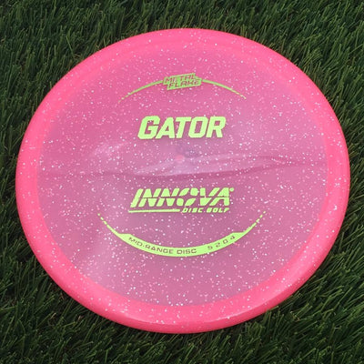 Innova Champion Metal Flake Gator with Burst Logo Stock Stamp- 173.9 Pink