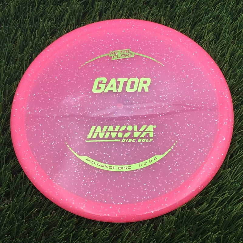 Innova Champion Metal Flake Gator with Burst Logo Stock Stamp- 173.9 Pink