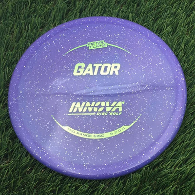 Innova Champion Metal Flake Gator with Burst Logo Stock Stamp- 174.74 Purple