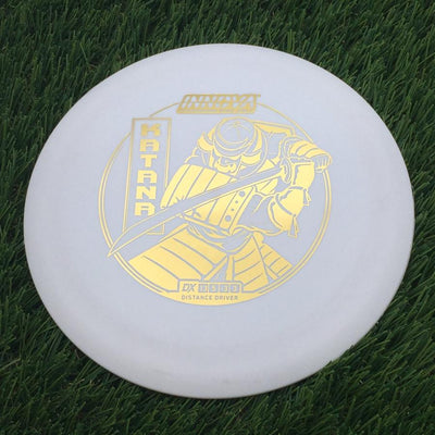 Innova DX Katana with Burst Logo Stock Stamp- 170.49 White