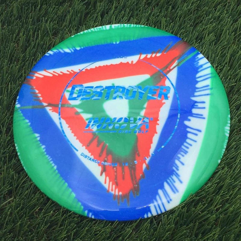 Innova Star I-Dye Destroyer with Burst Logo Stock Stamp- 175.08 Dyed