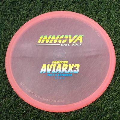 Innova Champion AviarX3 with Burst Logo Stock Stamp- 174.23 Pink
