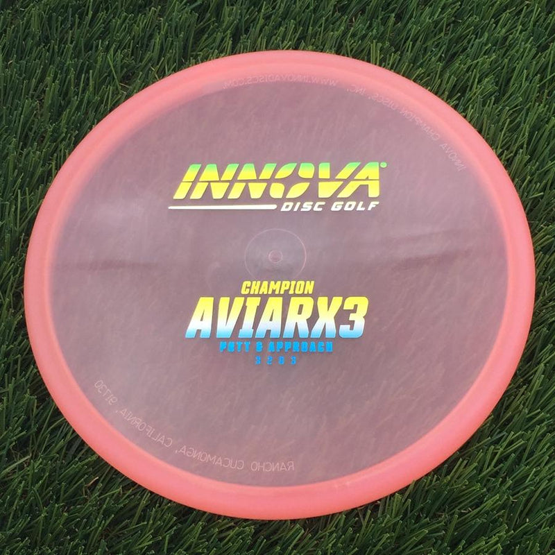 Innova Champion AviarX3 with Burst Logo Stock Stamp- 174.23 Pink
