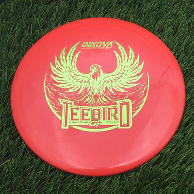 Innova Gstar Teebird with Burst Logo Stock Character Stamp- 163.39 Red