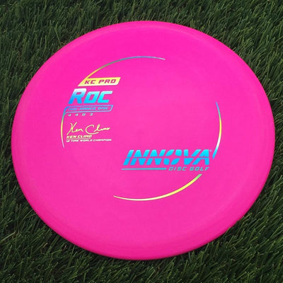 Innova Pro KC Roc with Ken Climo 12 Time World Champion Burst Logo Stamp- 177.29 Pink