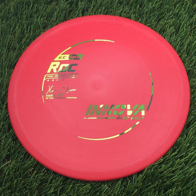 Innova Pro KC Roc with Ken Climo 12 Time World Champion Burst Logo Stamp- 179.84 Red