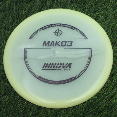 Innova Proto Glow Champion Mako3 with Burst Logo Stock Stamp- 177.18 Glow