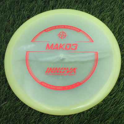 Innova Proto Glow Champion Mako3 with Burst Logo Stock Stamp- 172.53 Glow