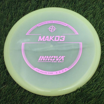 Innova Proto Glow Champion Mako3 with Burst Logo Stock Stamp- 176.84 Glow