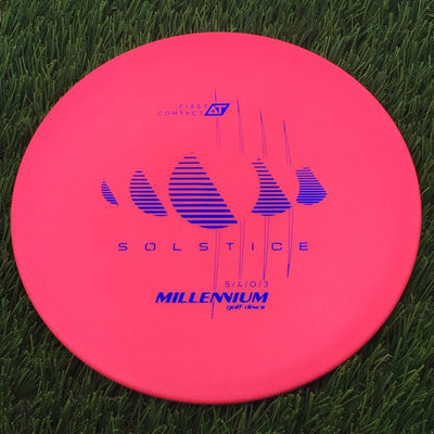 Millennium Delta-T "DT" Solstice with First Contact Stamp- 176 Pink