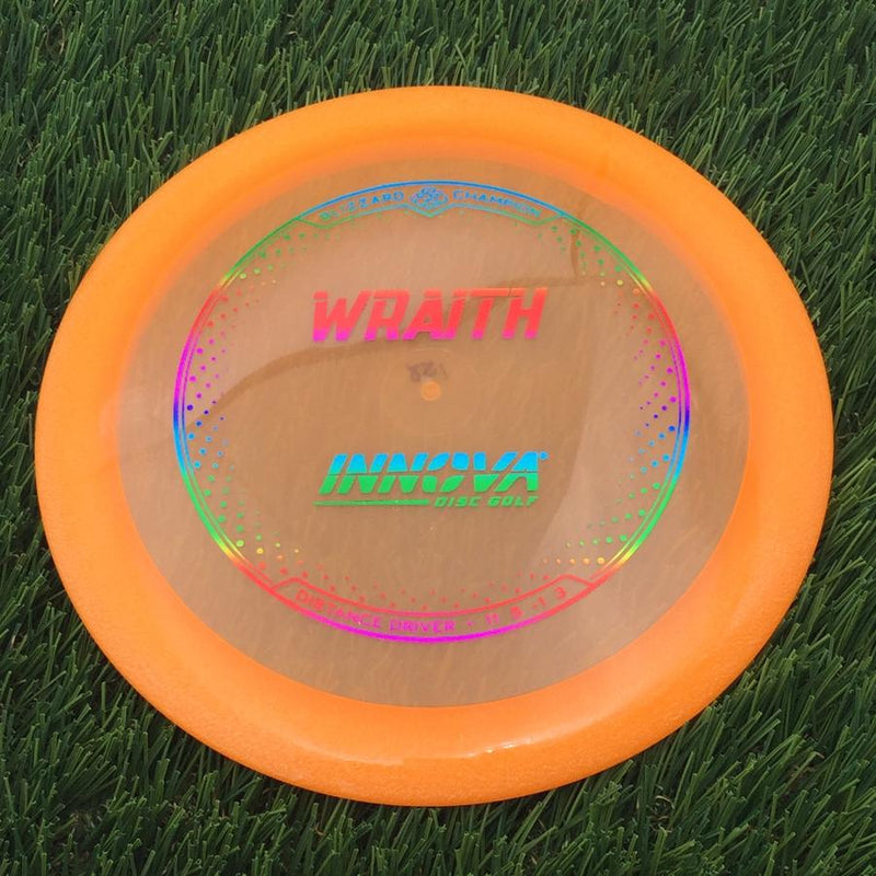 Innova Champion Blizzard Wraith with Burst Logo Stock Stamp- 157.97 Orange