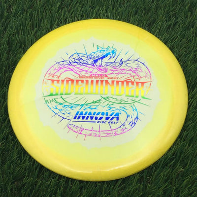 Innova Halo Star Sidewinder with Burst Logo Stock Stamp- 150.25 Yellow