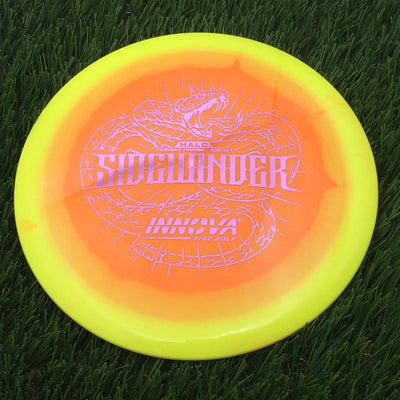 Innova Halo Star Sidewinder with Burst Logo Stock Stamp- 165.01 Yellow