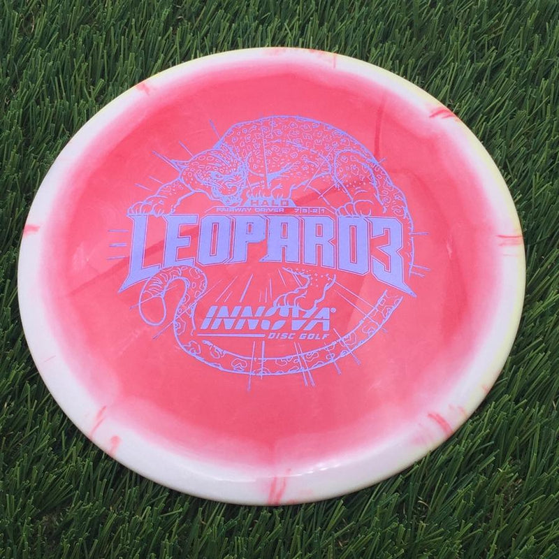 Innova Halo Star Leopard3 with Burst Logo Stock Stamp- 168.36 Red