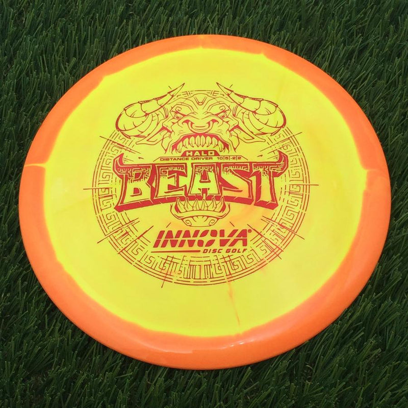 Innova Halo Star Beast with Burst Logo Stock Stamp- 175.66 Orange