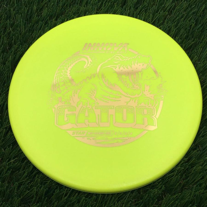 Innova Star Gator with Burst Logo Stock Character Stamp- 174.56 Yellow