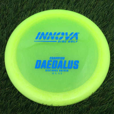 Innova Champion Daedalus with Burst Logo Stock Stamp- 143.1 Yellow