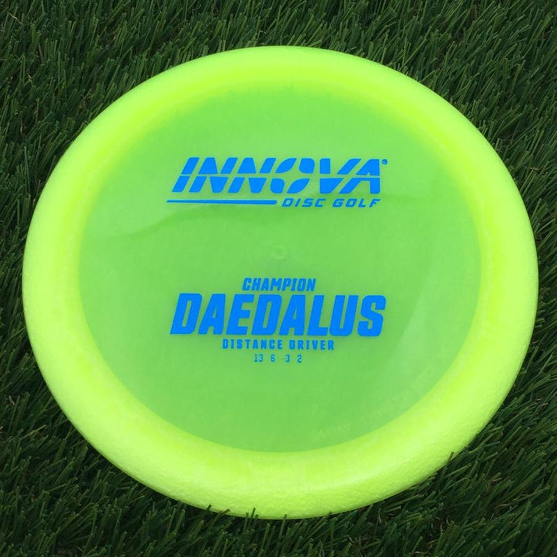 Innova Champion Daedalus with Burst Logo Stock Stamp- 143.1 Yellow