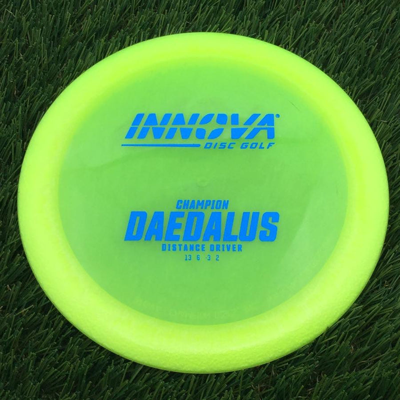 Innova Champion Daedalus with Burst Logo Stock Stamp- 143.05 Yellow