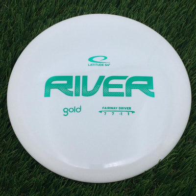 Latitude 64 Gold Line River with Simple Stock Stamp- 175.86 White