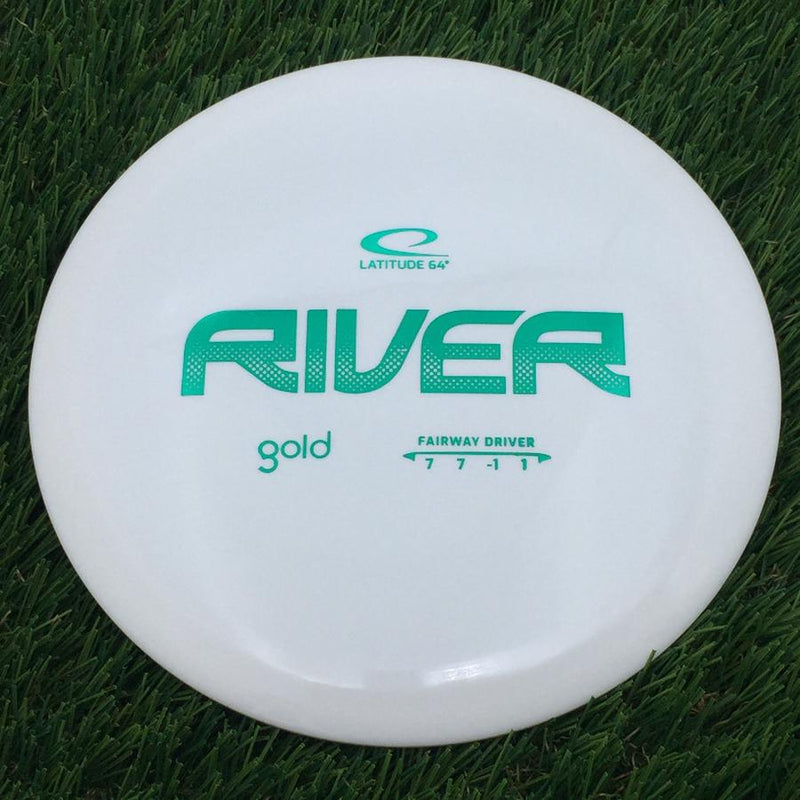 Latitude 64 Gold Line River with Simple Stock Stamp- 175.86 White