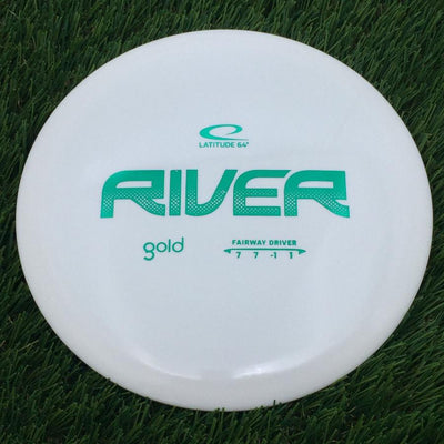 Latitude 64 Gold Line River with Simple Stock Stamp- 175.95 White