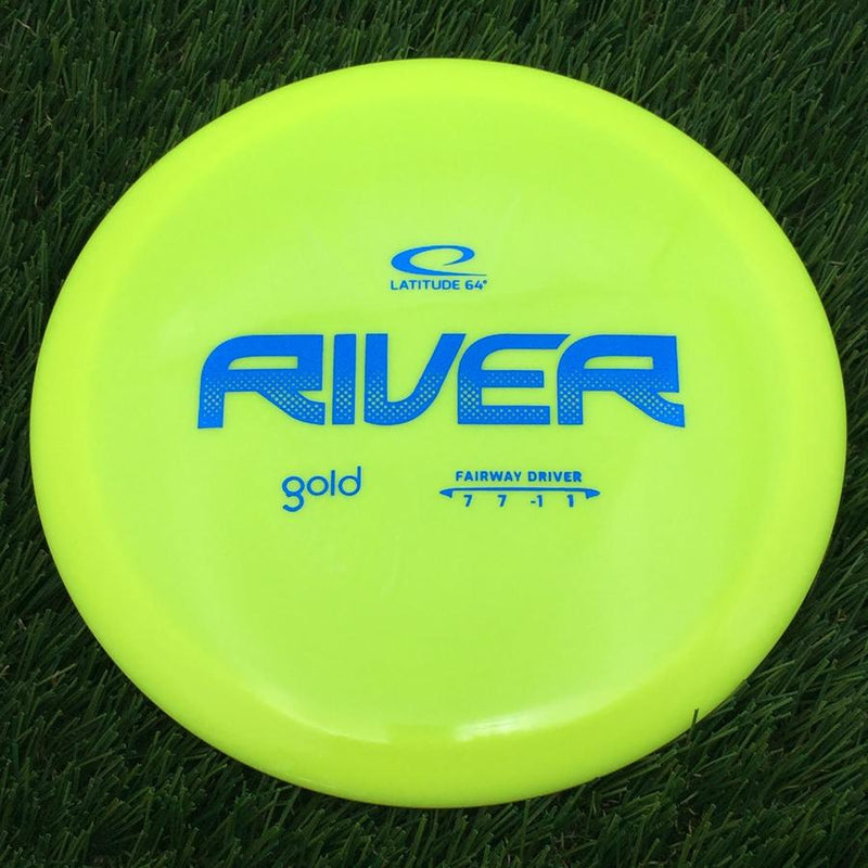 Latitude 64 Gold Line River with Simple Stock Stamp- 171.1 Yellow