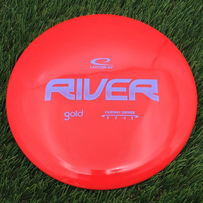 Latitude 64 Gold Line River with Simple Stock Stamp- 170.33 Red