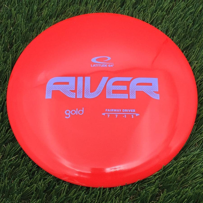 Latitude 64 Gold Line River with Simple Stock Stamp- 170.61 Red