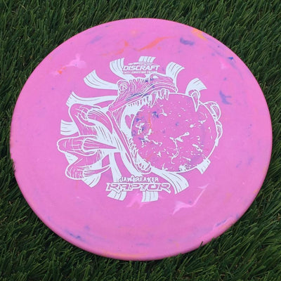 Discraft Jawbreaker Raptor with 2023 Ledgestone Edition - Wave 1 Stamp- 174.2 Pink