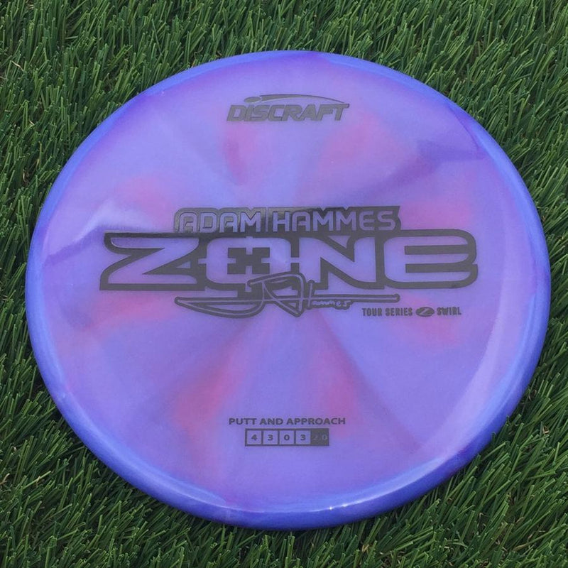 Discraft Elite Z Swirl Zone with Adam Hammes 2025 Tour Series Stamp- 179.36 Blurple