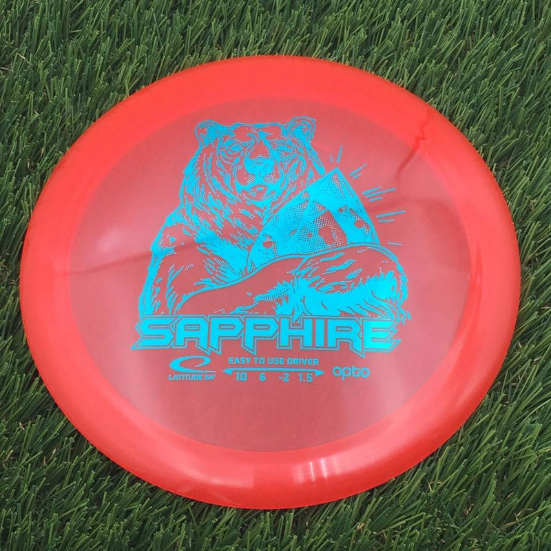 Latitude 64 Opto Sapphire with Stock Character Stamp- 165.92 Red