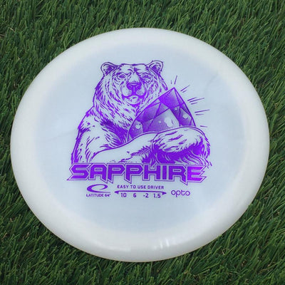Latitude 64 Opto Sapphire with Stock Character Stamp- 164.33 White