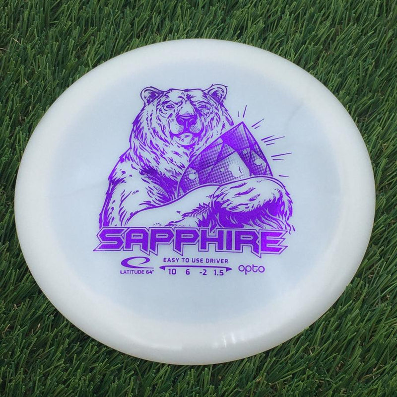 Latitude 64 Opto Sapphire with Stock Character Stamp- 164.33 White