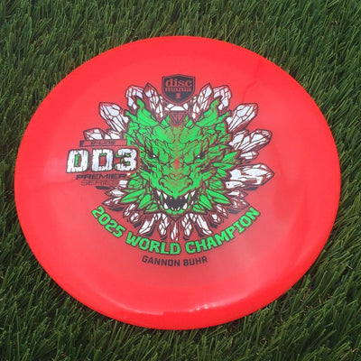 Discmania Q-Line DD3 with Premier Series 2025 World Champion Gannon Buhr Stamp- 176 Red