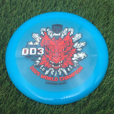 Discmania Q-Line DD3 with Premier Series 2025 World Champion Gannon Buhr Stamp- 175.77 Blue